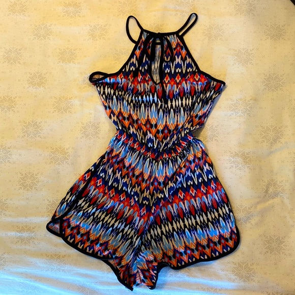 trippy, colorfully romper - Picture 3 of 3